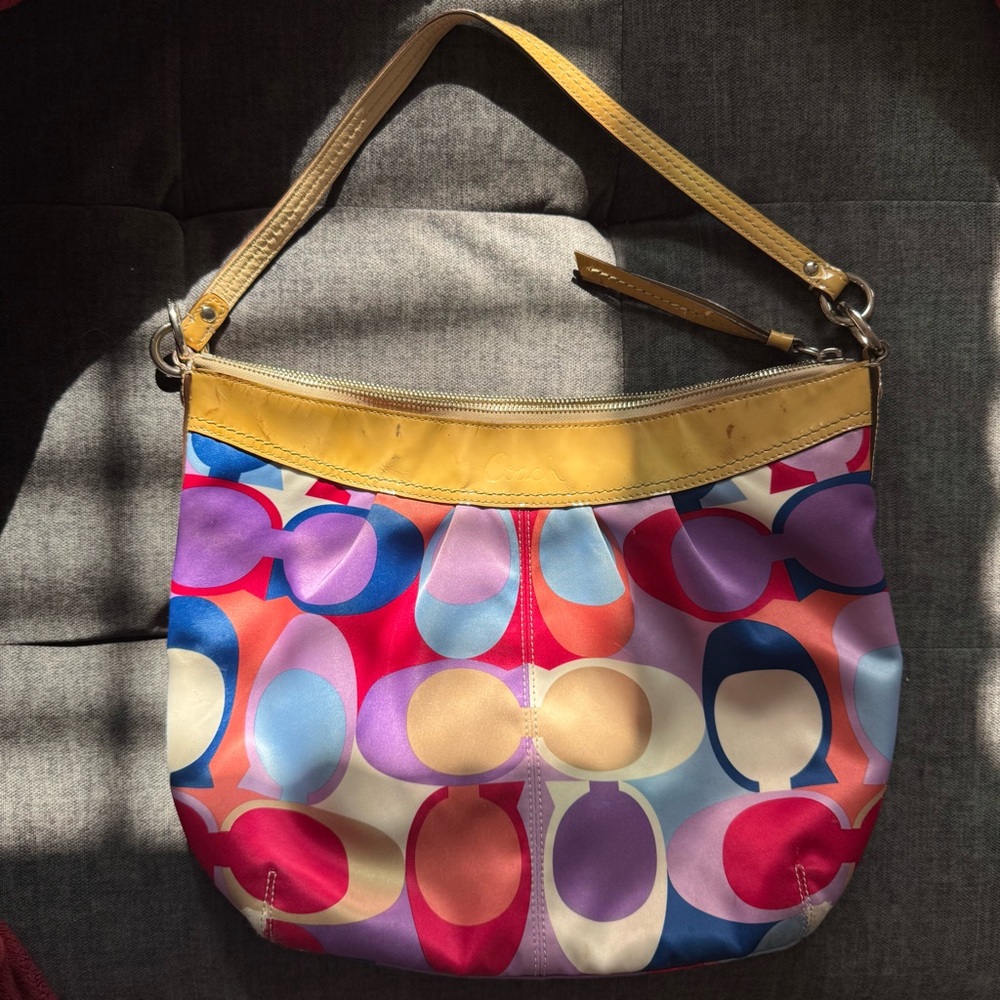 Authentic Coach Y2K Multi color bag